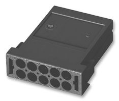 AMPHENOL SINE/TUCHEL C146 B10 001 E8 Heavy Duty Connector, heavymate M Series, Module, 10 Contacts, Receptacle