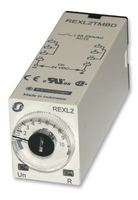 SCHNEIDER ELECTRIC REXL2TMBD Analogue Timer, REXL, On-Delay, 0.1 s, 100 h, 7 Ranges, 2 Changeover Relays