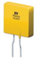 BOURNS MF-RM055/240-2 Resettable Fuse, PPTC, MF-RM, 240 VAC, 550 mA, 1.25 A, 26 s, Rectangular