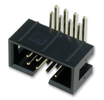 AMPHENOL COMMUNICATIONS SOLUTIONS T821130A1R100CEU Pin Header, Wire-to-Board, 2.54 mm, 2 Rows, 30 Contacts, Through Hole, T821