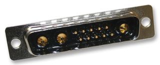 NORCOMP 681S13W3103L001 Combination Layout D Sub Connector, 40A, IP68, Seal-D 681S Series, DB-13W3, Plug, 13 Contacts