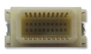 HIROSE / HRS DF17(4.0)-20DP-0.5V(57) Mezzanine Connector, Header, 0.5 mm, 2 Rows, 20 Contacts, Surface Mount, Phosphor Copper