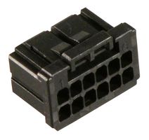 TE CONNECTIVITY 1-1827864-6 Connector Housing, Dynamic D-1200D, Receptacle, 12 Ways, 2.5 mm, Dynamic D-1200D Series Contacts