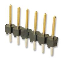 TE CONNECTIVITY - AMP 5-146280-6 Pin Header, Board-to-Board, 2.54 mm, 1 Rows, 6 Contacts, Through Hole, AMPMODU MOD II