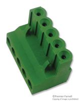 TE CONNECTIVITY - BUCHANAN 796640-4 Pluggable Terminal Block, 5 mm, 4 Ways, 30 AWG, 12 AWG, 3 mm², Screw