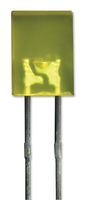 KINGBRIGHT L-113YDT LED, Low Power, Yellow, Through Hole, 2mm x 5mm, 20 mA, 2.1 V, 588 nm