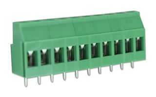 CAMDENBOSS CTB0708/10 Standard Terminal Block, Wire to Board, CTB0708, 10 Contacts, 5.08 mm, Terminal Block, PCB