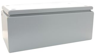 SCHNEIDER ELECTRIC NSYSBM153012 Metal Enclosure, Spacial SBM, Flat Box, IP66, NEMA 4X, Electrical / Industrial, Steel, 150 mm