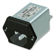 TDK B84773M0002A000 Filtered IEC Power Entry Module, IEC C14, Medical, 2 A, 250 VAC