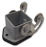 ILME CKAX03I Connector Backshell, Bulkhead Housing, CK Series ILME Multipole Connector Inserts, 180°