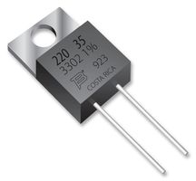BOURNS PWR220T-20-R500F Current Sense Resistor, 0.5 ohm, PWR220T-20 Series, 20 W, Thick Film, TO-220, ± 1%