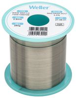 WELLER T0051388799 Solder Wire, 96.5/3/0.5, 0.8mm Diameter, 221°C, 250g