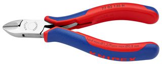KNIPEX 77 02 135 H Cutter, Precision, 135 mm, Diagonal, 2.2 mm, 83 °