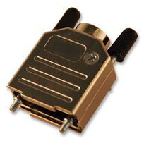 MULTICOMP PRO MC-DTPMK9-K D Sub Backshell, DTPMK, DE, 180°, ABS (Acrylonitrile Butadiene Styrene) Body