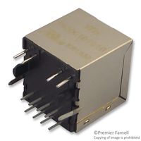 WURTH ELEKTRONIK 74990101210 Modular Connector, RJ45 Jack, 1 x 1 (Port), 8P8C, Through Hole Mount
