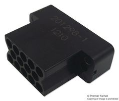AMP - TE CONNECTIVITY 201298-1 Connector Housing, M, Receptacle, 14 Ways, 3.81 mm