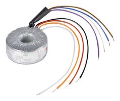 BLOCK RKD 160/2X24 Toroidal Transformer, 50mm x 107mm, 160 VA, 2 x 115V, 2 x 24V, Dual Primary, Dual Secondary, Open