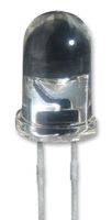 KINGBRIGHT L-7113ZGCK LED, Low Power, Green, Through Hole, T-1 3/4 (5mm), 20 mA, 3.3 V, 525 nm