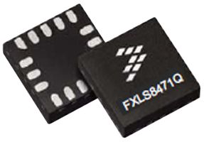 NXP FXLS8471QR1 MEMS Accelerometer, 3-Axis, ± 2g, ± 4g, ± 8g, X, Y, Z, I2C, SPI, QFN, 16 Pins