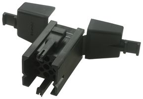SOURIAU-SUNBANK / EATON SMS9PDH1 Connector Housing, Cable Mount, Integrated Strain Relief Hood, Souriau Qikmate SMS, Plug, 9 Ways