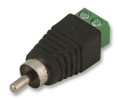 CLEVER LITTLE BOX CLB-JLR59-1 Connector Adapter, RCA / Phono, Plug, Terminal Block, 2 Ways