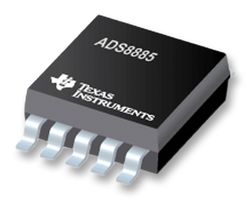 TEXAS INSTRUMENTS ADS8885IDGSR Analogue to Digital Converter, SAR, 18 bit, 400 kSPS, 1 Channels, Differential, Unipolar, SPI