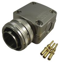 JAEGER 632 703 006 Circular Connector, Standard Circular Connector, Industrial Series, Cable Mount Plug, 3 Contacts