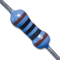 VISHAY HVR3700002004FR500 Through Hole Resistor, 2 Mohm, HVR37 Series, 500 mW, ± 1%, Axial Leaded, 3.5 kV