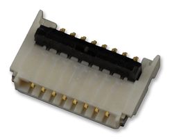 MOLEX 503480-0800 FFC / FPC Board Connector, 0.5 mm, 8 Contacts, Easy-On 503480 Series, Solder, Top, Bottom, 1 Row