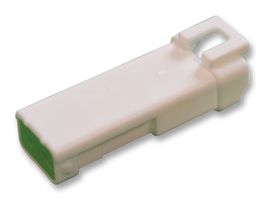 JST / JAPAN SOLDERLESS TERMINALS 02T-WPJV-1-SM Connector Housing, Waterproof IPX7, Natural, WPJ, Plug, 2 Ways, 5 mm, WPJ Series Tab Contacts