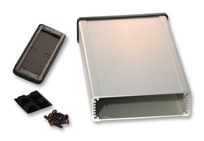 HAMMOND 1457N1601... Metal Enclosure, Watertight, Extruded, EMI / RFI, Anodised, Small, Extruded Aluminium, 160 mm