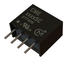 MURATA POWER SOLUTIONS CME0512SC Isolated Through Hole DC/DC Converter, ITE, SIP, 1:1, 750 mW, 1 Output, 12 V