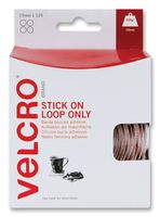 VELCRO VEL-EC60228 Tape, Hook and Loop, Hook and Loop, Circle, Black, 16 mm