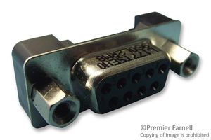 AMPHENOL COMMUNICATIONS SOLUTIONS L177TSEH09SOL2RM8 D Sub Connector, DB9, Standard, Receptacle, TS, 9 Contacts, DE, Solder