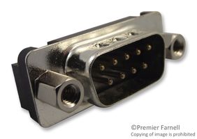 AMPHENOL COMMUNICATIONS SOLUTIONS L717TSEH09POL2RM8 D Sub Connector, DB9, Standard, Plug, TS, 9 Contacts, DE, Solder