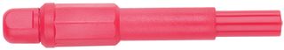 POMONA 122506A Banana Test Connector, Plug, Cable Mount, 20 A, 1 kV, Nickel Plated Contacts, Red