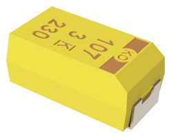 KEMET T543X336K050ATE040 Tantalum Polymer Capacitor, High Reliability, 33 µF, ± 10%, 50 V, X, 0.04 ohm, 2917 [7343 Metric]