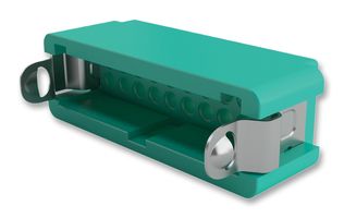 HARWIN G125-3041296L4 Connector Housing, Black / Green, G125, Receptacle, 12 Ways, 1.25 mm, G125 Series Contacts