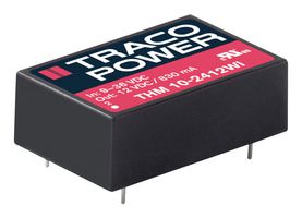 TRACO POWER THM 10-2411WI Isolated Through Hole DC/DC Converter, Medical, DIP, 4:1, 10 W, 1 Output, 5 V