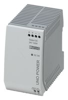 PHOENIX CONTACT 2902993 AC/DC DIN Rail Power Supply (PSU), ITE, 1 Output, 100 W, 24 VDC, 4.2 A
