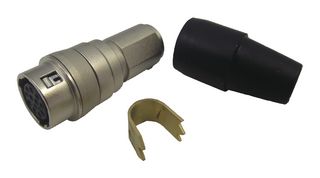 HIROSE / HRS HR10A-10J-12S(73) Circular Connector, Miniature Circular Connector, HR10 Series, Cable Mount Receptacle, 12 Contacts