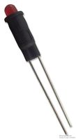 MARL 354-305-04 LED Panel Mount Indicator, Red, 2.1 VDC, 4.1 mm, 20 mA, 2 mcd, Not Rated