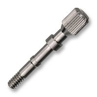 MOLEX / FCT 172704-0159 D Sub Jack Screw, Knurled Thumb Screw, Brass, Nickel Plated, 172704 Series, 53.5 mm, 4-40 UNC-2A