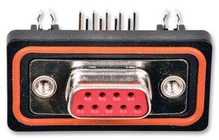 MOLEX / FCT 172704-0061 D Sub Connector, DB9, Standard, Receptacle, 172704 Series, 9 Contacts, DE, Solder
