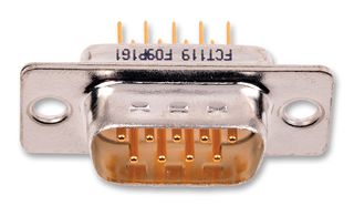 MOLEX / FCT 172704-0074 D Sub Connector, DB9, Standard, Plug, 172704 Series, 9 Contacts, DE, Solder