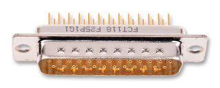 MOLEX / FCT 172704-0066 D Sub Connector, DB25, Standard, Plug, 172704 Series, 25 Contacts, DB, Solder
