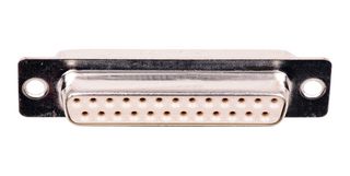 MOLEX / FCT 172704-0172 D Sub Connector, DB25, Standard, Receptacle, 172704 Series, 25 Contacts, DB, Solder Cup