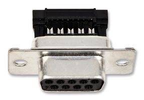 MOLEX / FCT 172704-0076 D Sub Connector, DB9, Standard, Receptacle, 172704 Series, 9 Contacts, DE, IDC / IDT