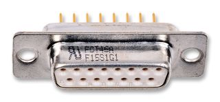 MOLEX / FCT 172704-0064 D Sub Connector, Standard, Receptacle, 172704 Series, 15 Contacts, DA, Solder