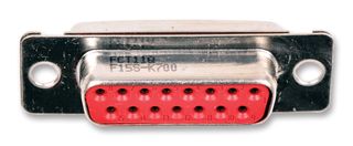 MOLEX / FCT 172704-0080 D Sub Connector, Standard, Receptacle, 172704 Series, 15 Contacts, DA, Solder Cup